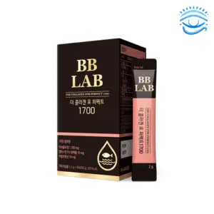BB Lab The Collagen Perfect 1700 Raspberry Flavor – 1 Box (1 Month Supply, Powder)