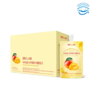 BB Lab Dietary Fiber Konjac Jelly Apple Mango – 1 Box (10 Packs Konjac Jelly)